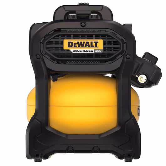 Dewalt 2.5 gallon air compressor kit with battery and charger
