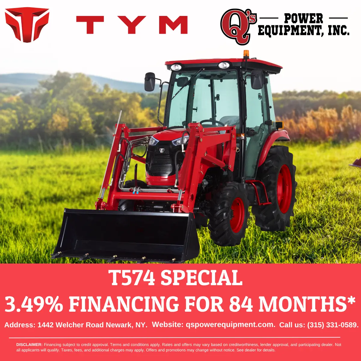 TYM 574 Financing