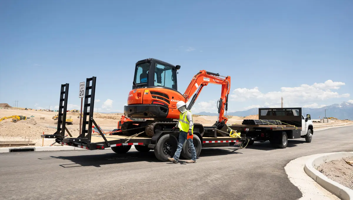 PJ Trailers CD 6inch Channel Equipment in Action