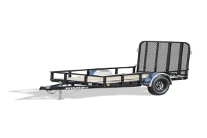 PJ Trailer 72in Single Axle Channel Utility (U2)